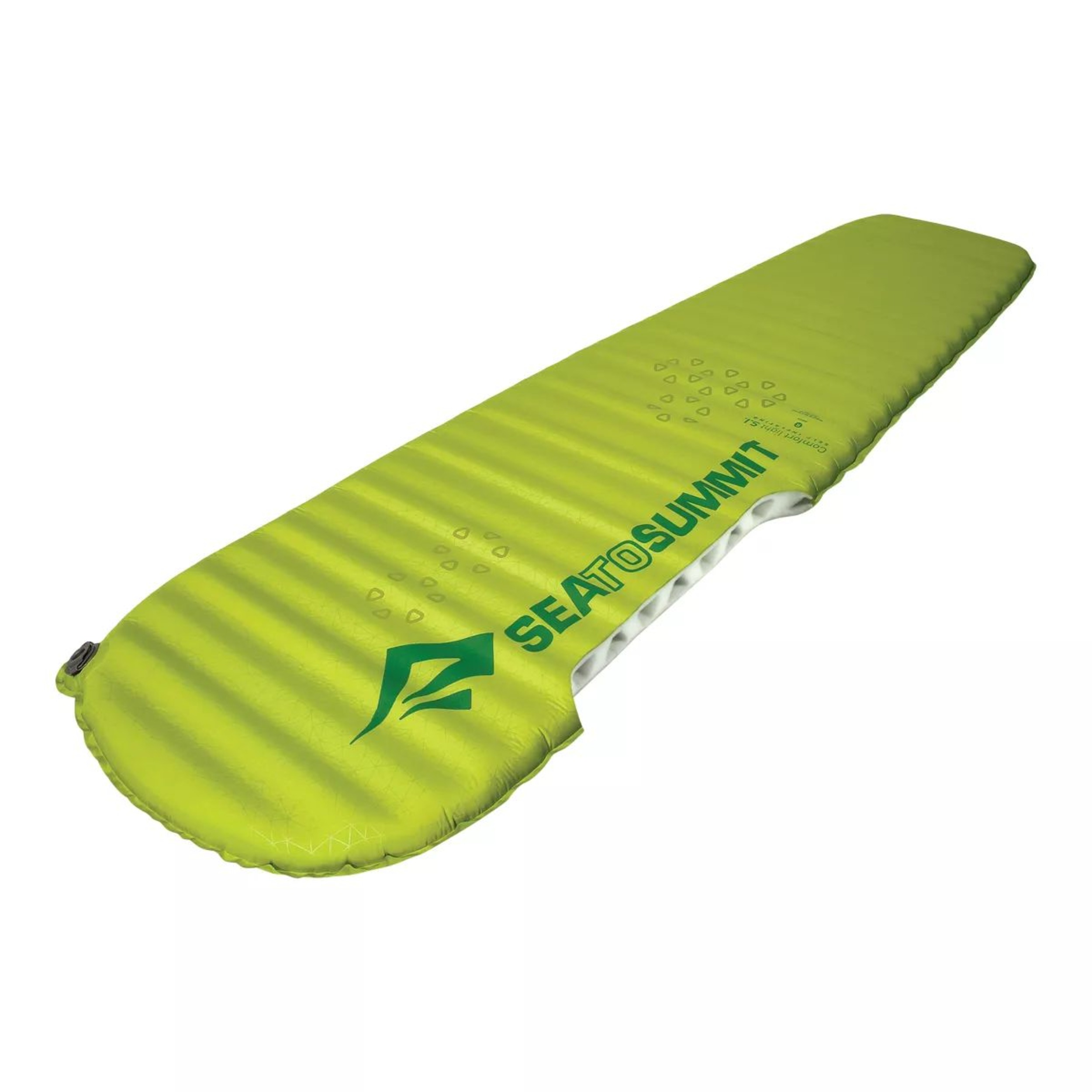Sea to Summit Comfort Lite SI Inflatable Sleeping Mat Front_Three_Fourths_Angled_Left