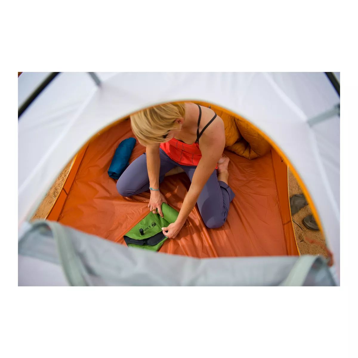 Klymit Static V Regular Sleeping Pad CloseUp
