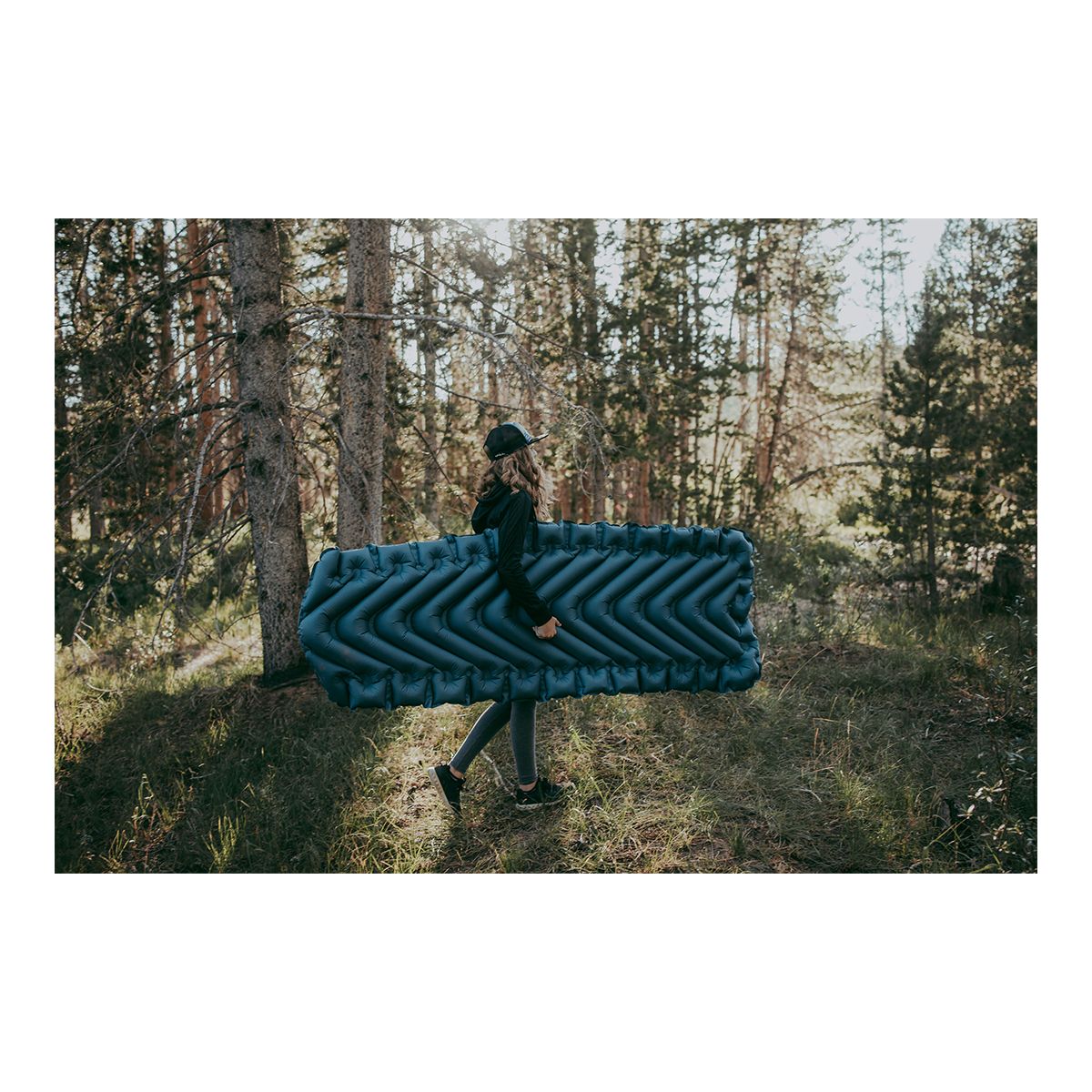 KLYMIT Static V Luxe Sl™ Luxury Sleeping Pad Overhead_Flat