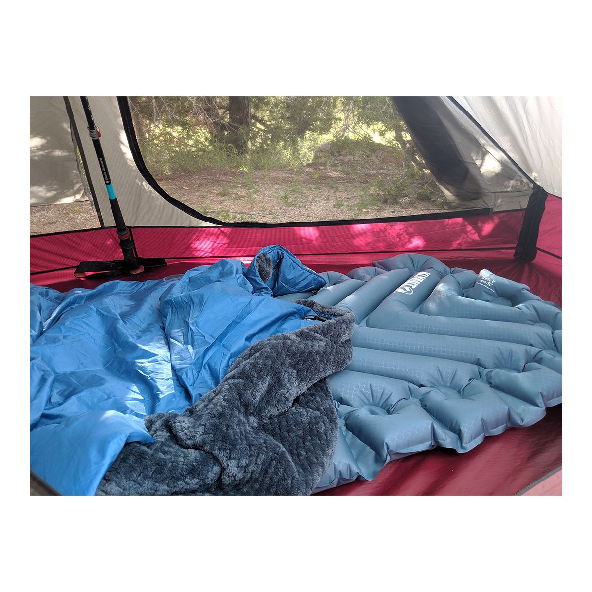 KLYMIT Static V Luxe Sl™ Luxury Sleeping Pad CloseUp