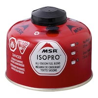 MSR® IsoPro 110 g Fuel Canister Front_Elevated