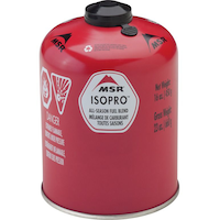 MSR® IsoPro 450 g Fuel Canister Front_Elevated