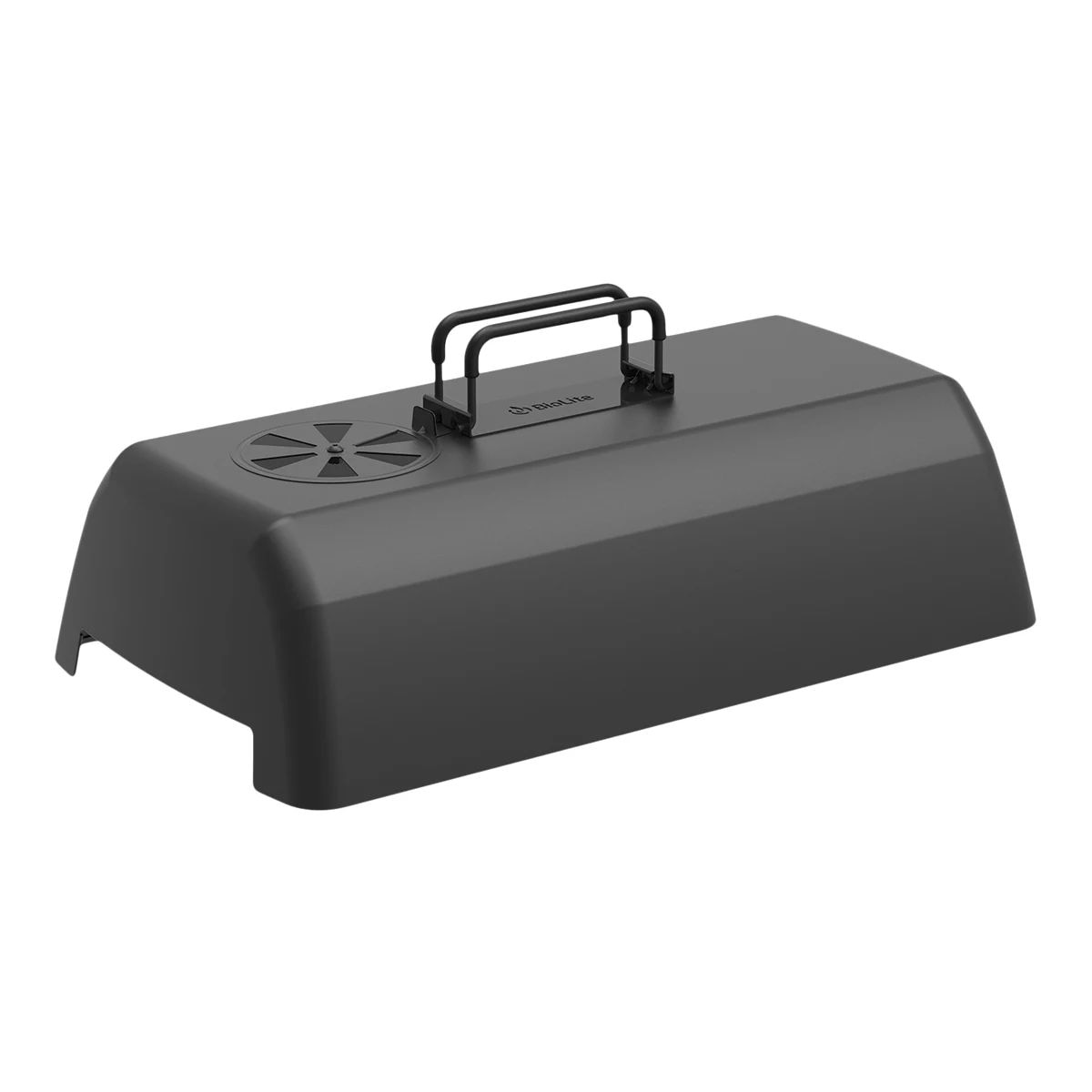 BioLite FirePit Stainless Steel Grill Lid Front_Angled_Right