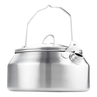 GSI Glacier Stainless Tea Kettle 1L Front_Three_Fourths_Angled_Right