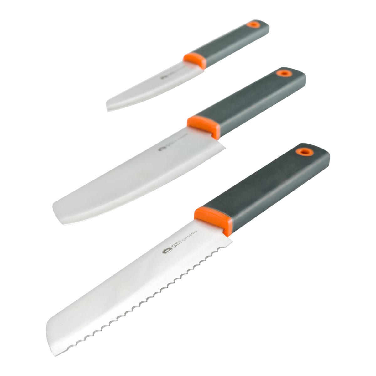 Image of GSI Santoku Knife Set - Grey