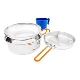 GSI Glacier Stainless Steel 1 Person Mess Kit Composite_or_Mixed