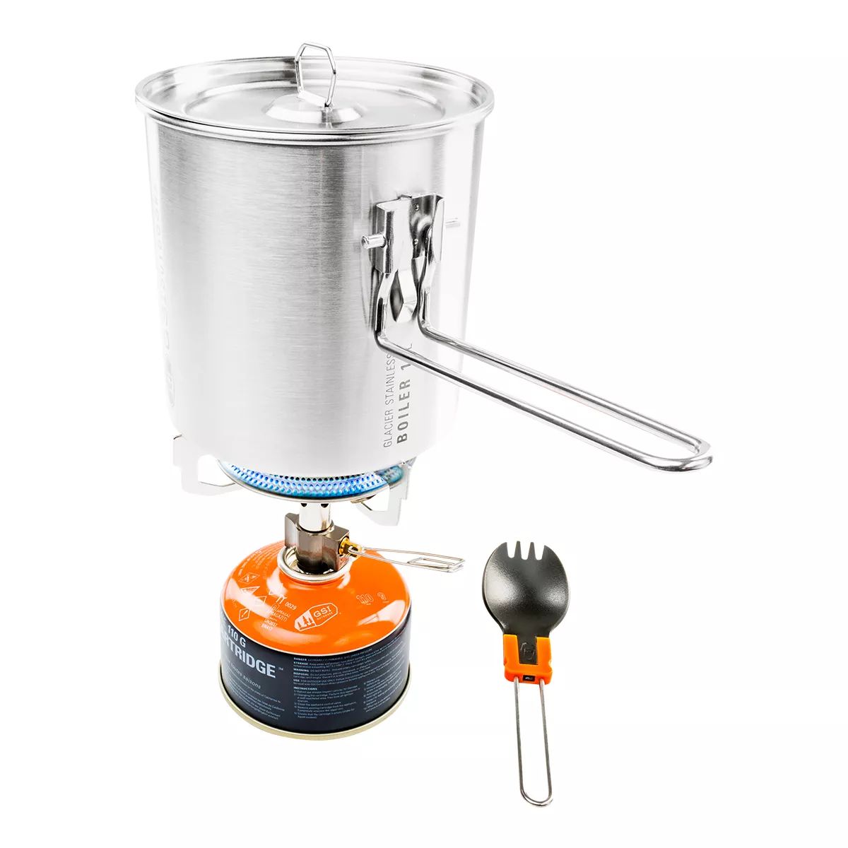 GSI Glacier Stainless Explorer Backpacking Set Composite_or_Mixed