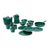 GSI Pioneer Enamel Camping Cookware Set Composite_or_Mixed