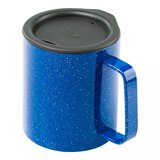 GSI Glacier Stainless 10oz Camp Cup Front_Three_Fourths_Angled_Left