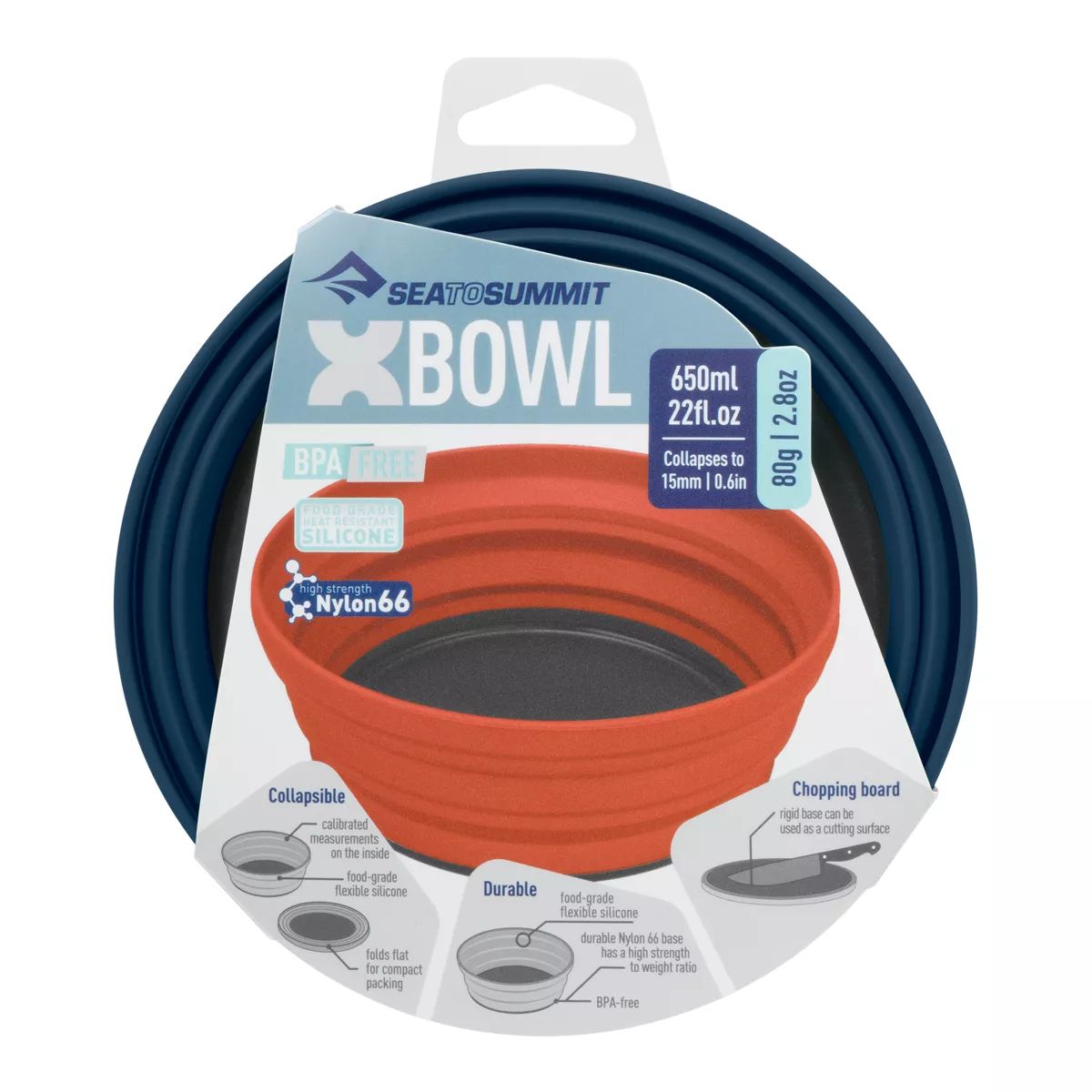 Sea to Summit X-Bowl Front_Flat