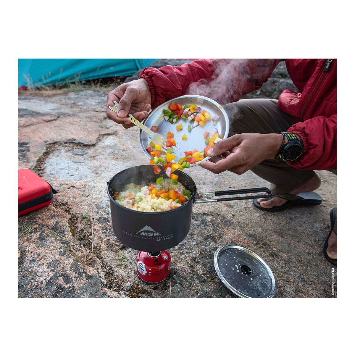 MSR Ceramic 2 Pot Camping Cook Set Composite_or_Mixed