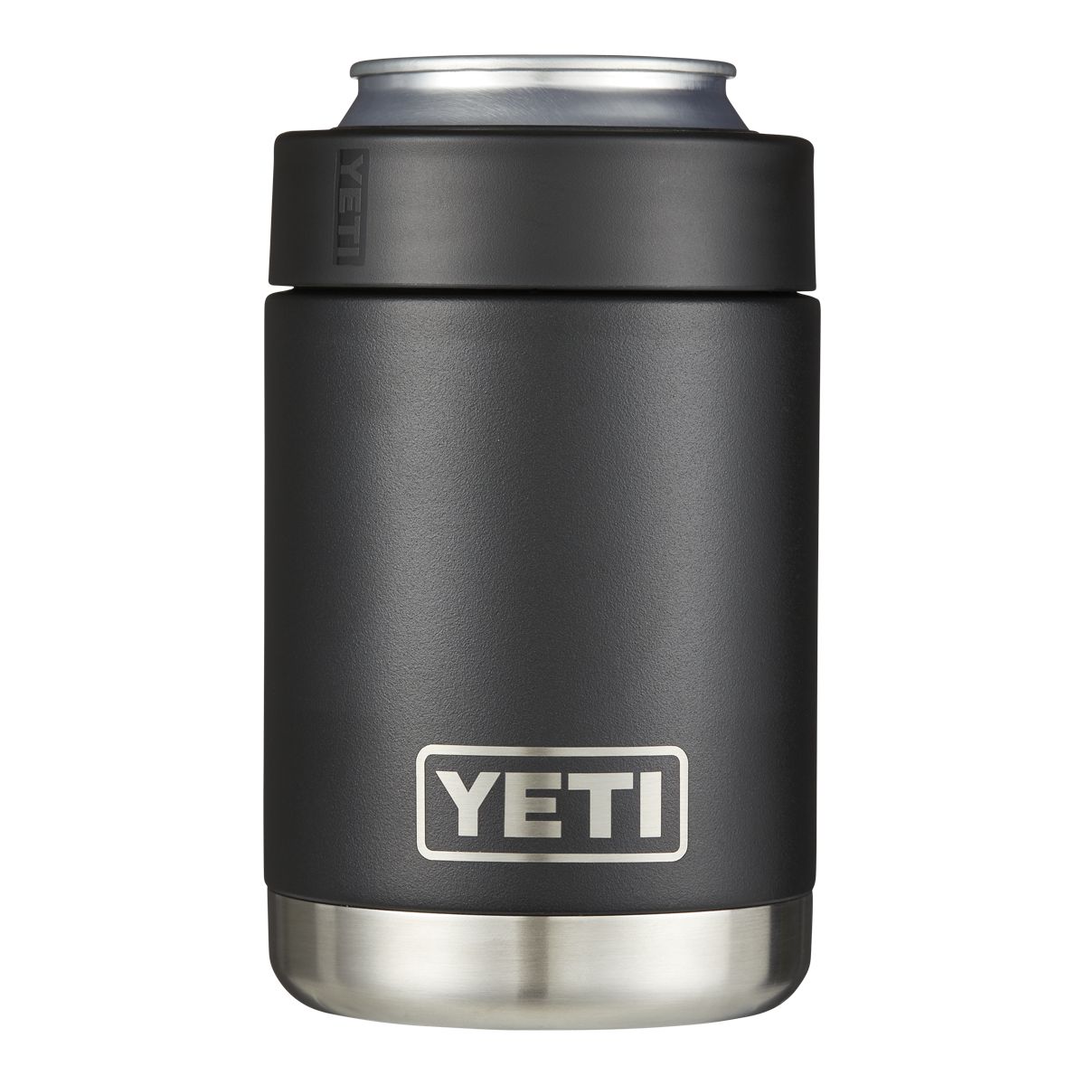 YETI Rambler 12 oz Can Sleeve/Koozie, Screw Cap, Insulated Stainless Steel