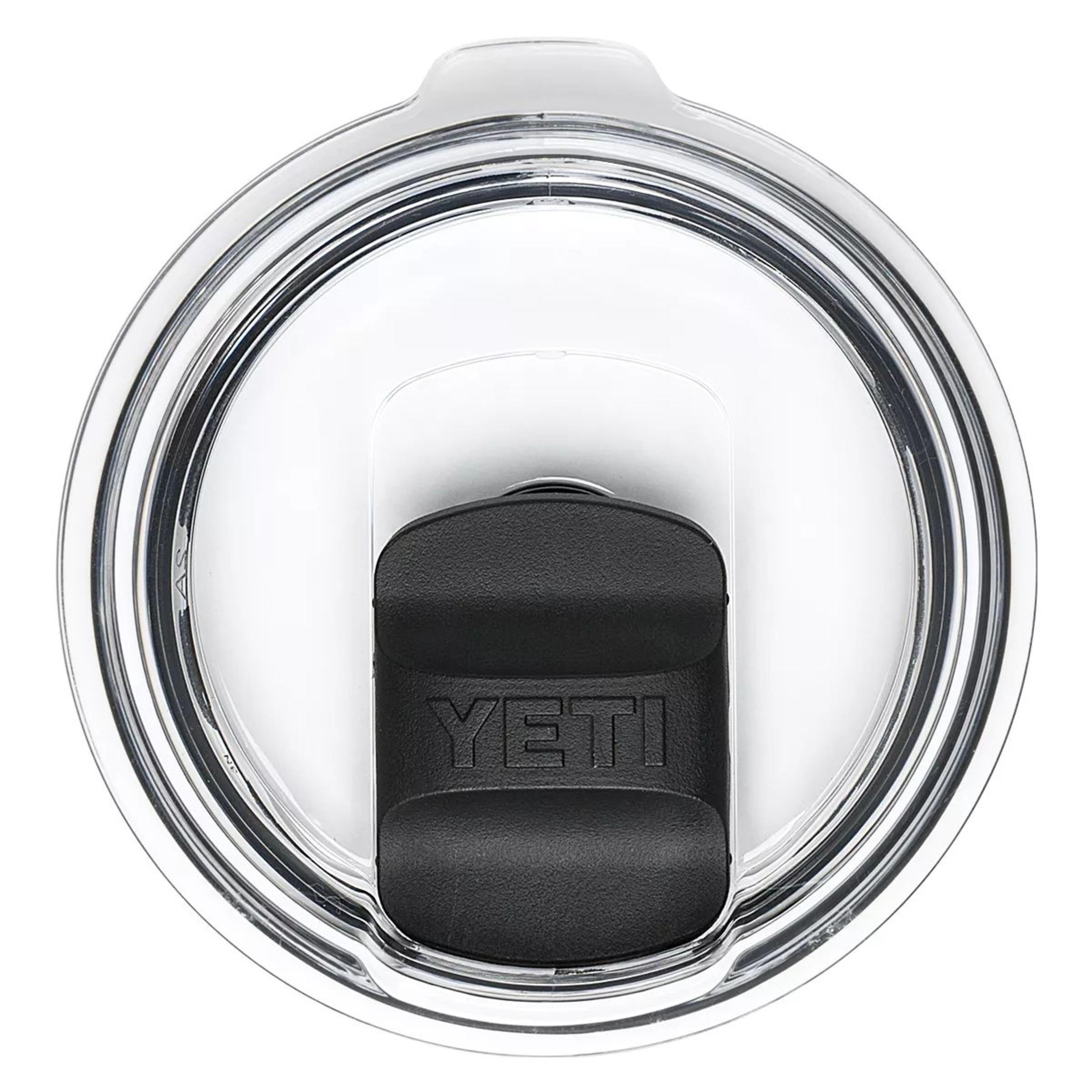 YETI Rambler® 10/20 oz Magslider™ Lid Overhead_Flat