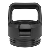 YETI Rambler Bottle Straw Cap Front_Flat