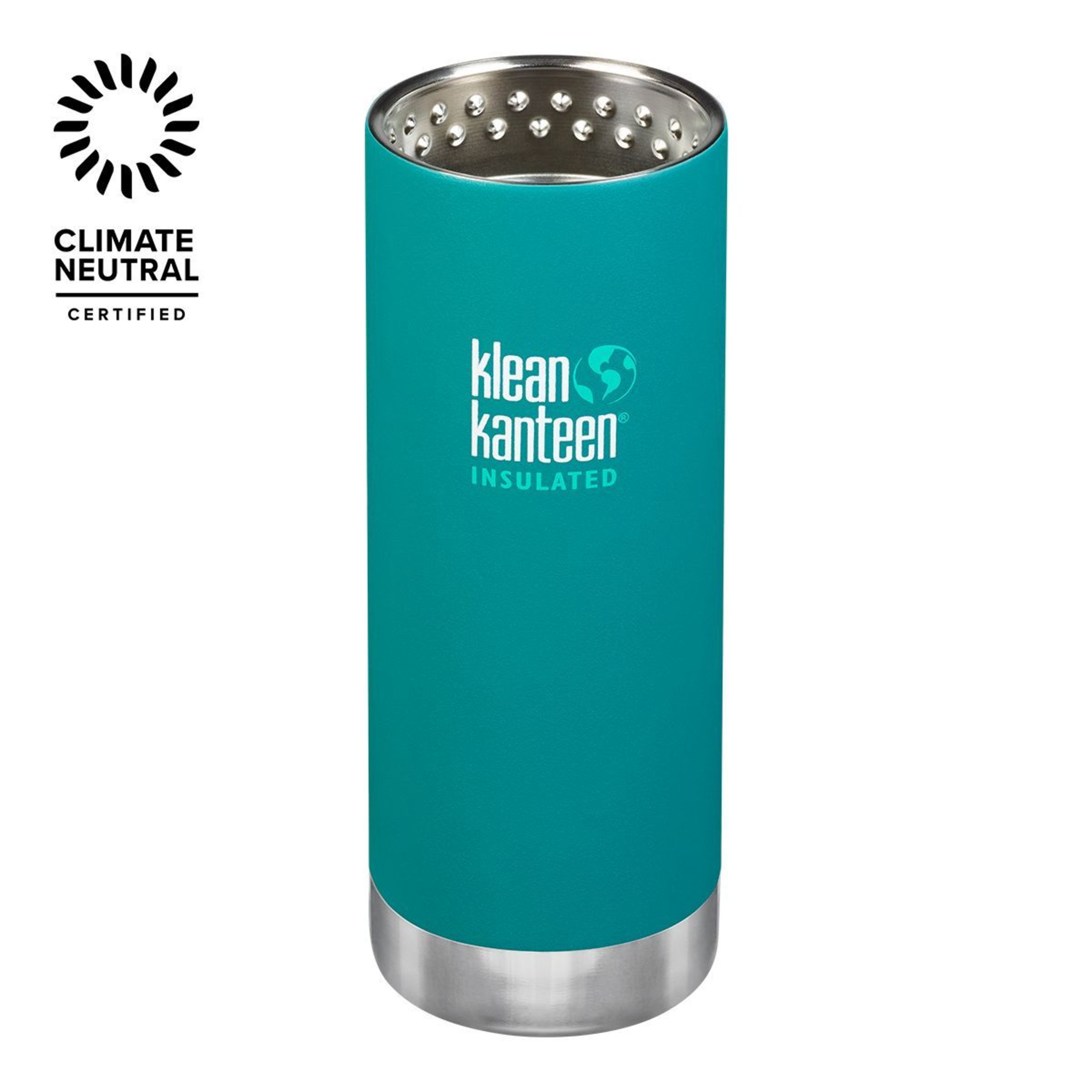 Klean Kanteen 16 oz Tumbler, Screw Cap, Insulated Stainless Steel, Chip