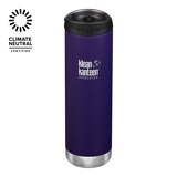 Klean Kanteen 20 oz Tumbler, Screw Cap, Insulated Stainless Steel, Chip Resistant Front_Elevated