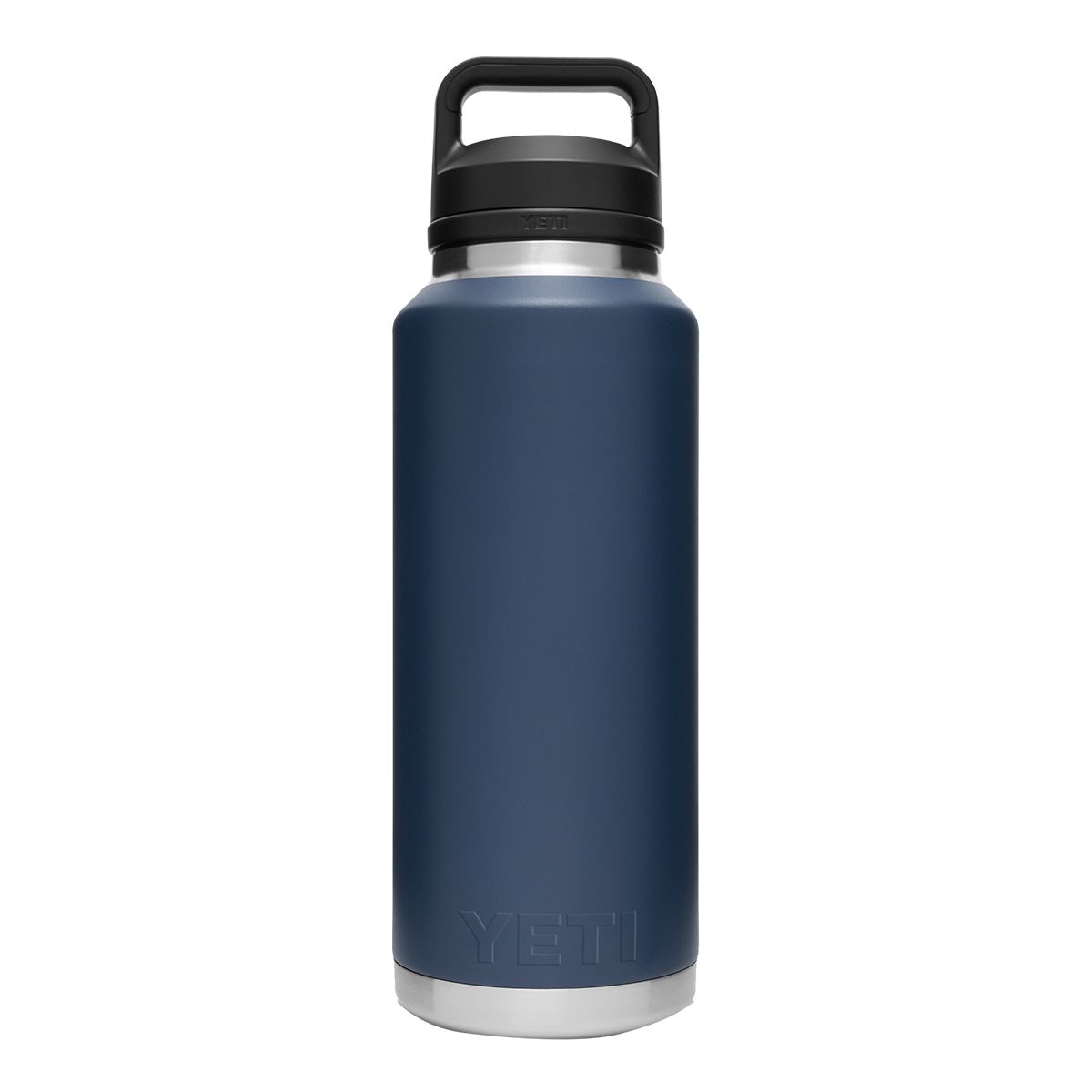 YETI Rambler Water Bottle with Chug Cap, Navy, 46 oz