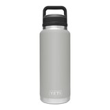 YETI Rambler Chug Bottle 36 oz Water Bottle, Spout Lid, Insulated Stainless Steel Front_Flat