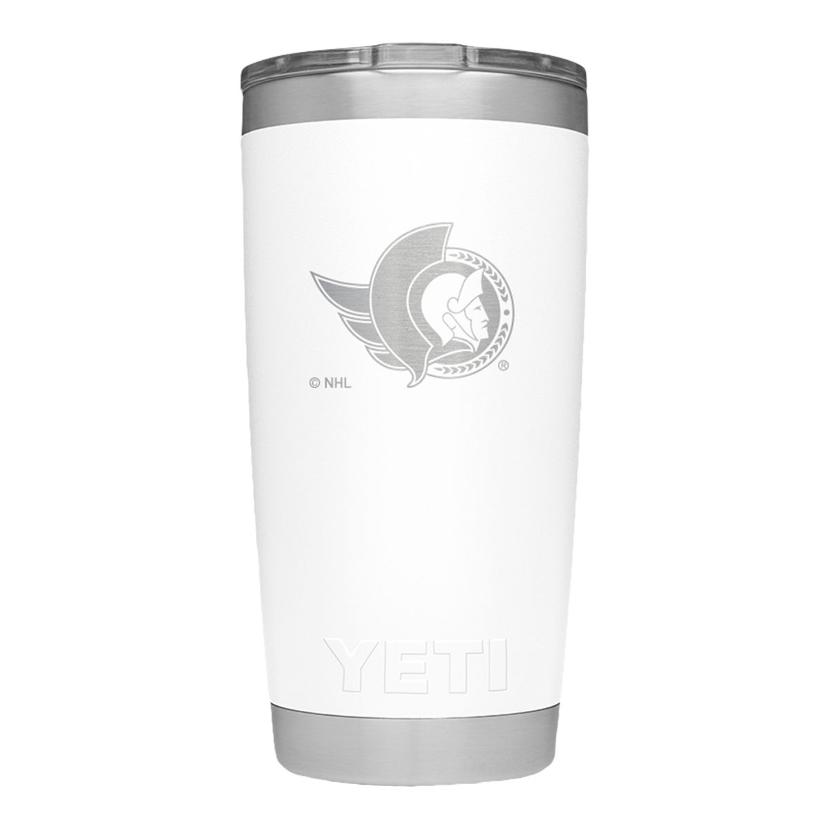 YETI Rambler Senators 20 oz Tumbler, Sliding Lid, Insulated Stainless Steel