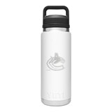 YETI Rambler® Vancouver Canucks® 26 oz Water Bottle Front_Flat