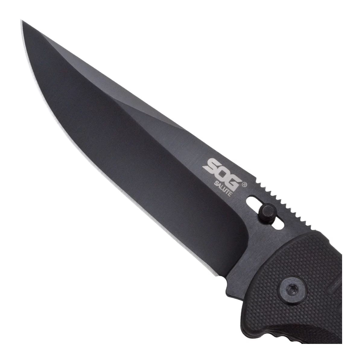 SOG Salute Black CloseUp