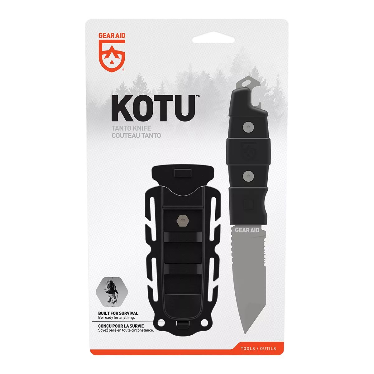 Gear Aid Kotu Tanto Knife Front_Flat