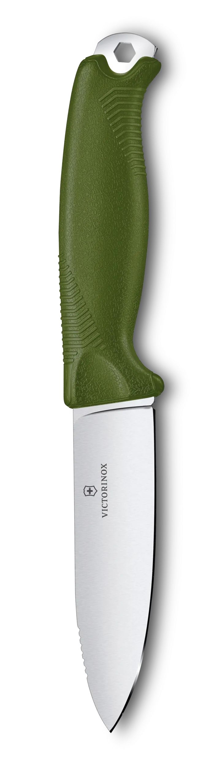 VICTORINOX Venture Fixed-blade Bushcraft Knife Front_Flat