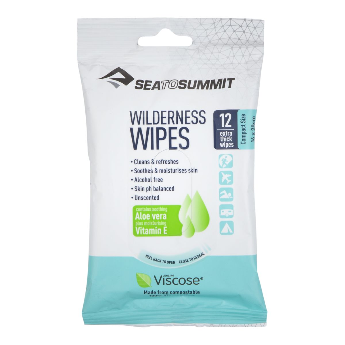 Sea to Summit Wilderness Wipes 12pk