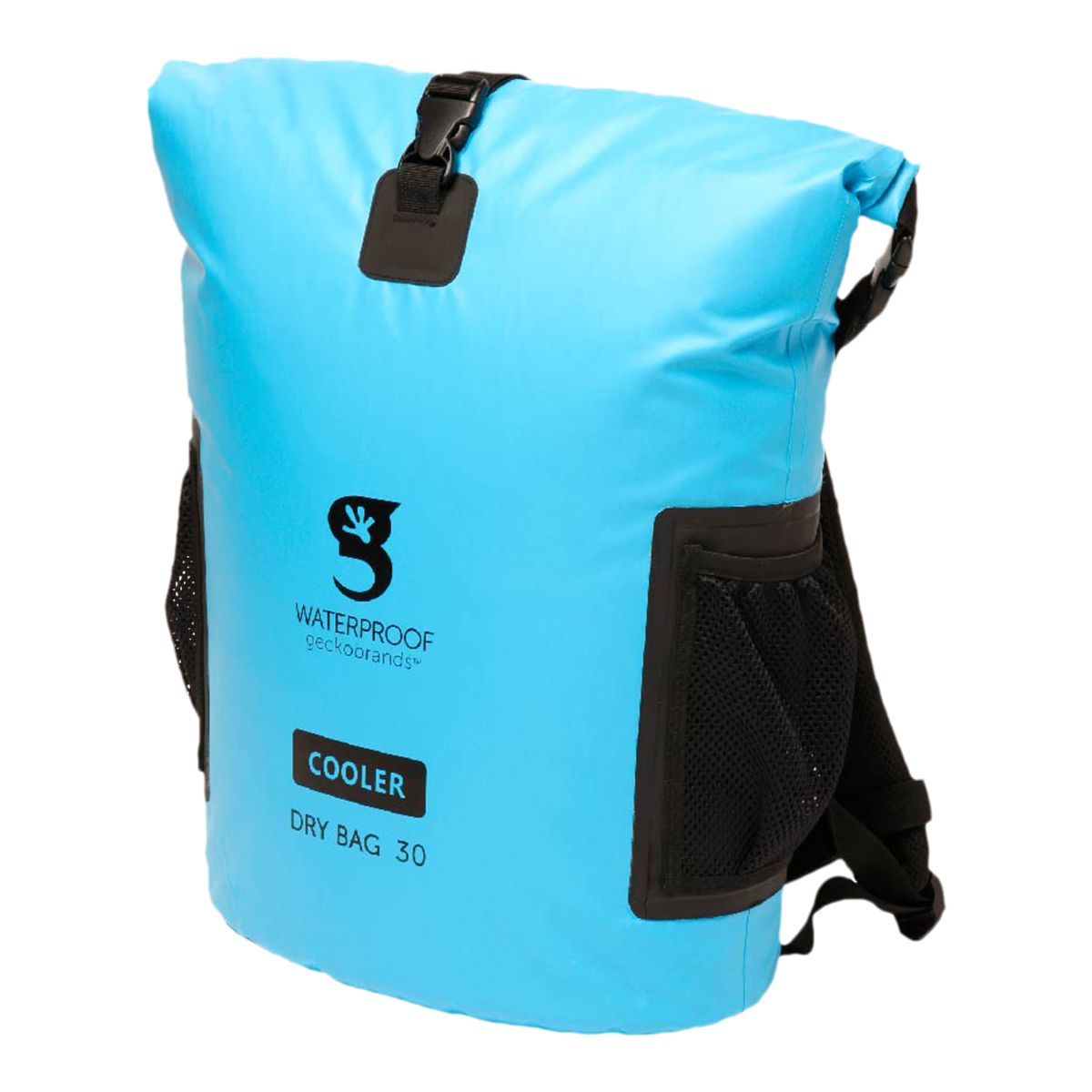 Gecko Backpack Dry Bag 30L Cooler Front_Angled_Left
