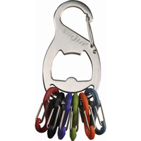 NiteIze Key Rack + Bottle Opener - Stainless Front_Flat