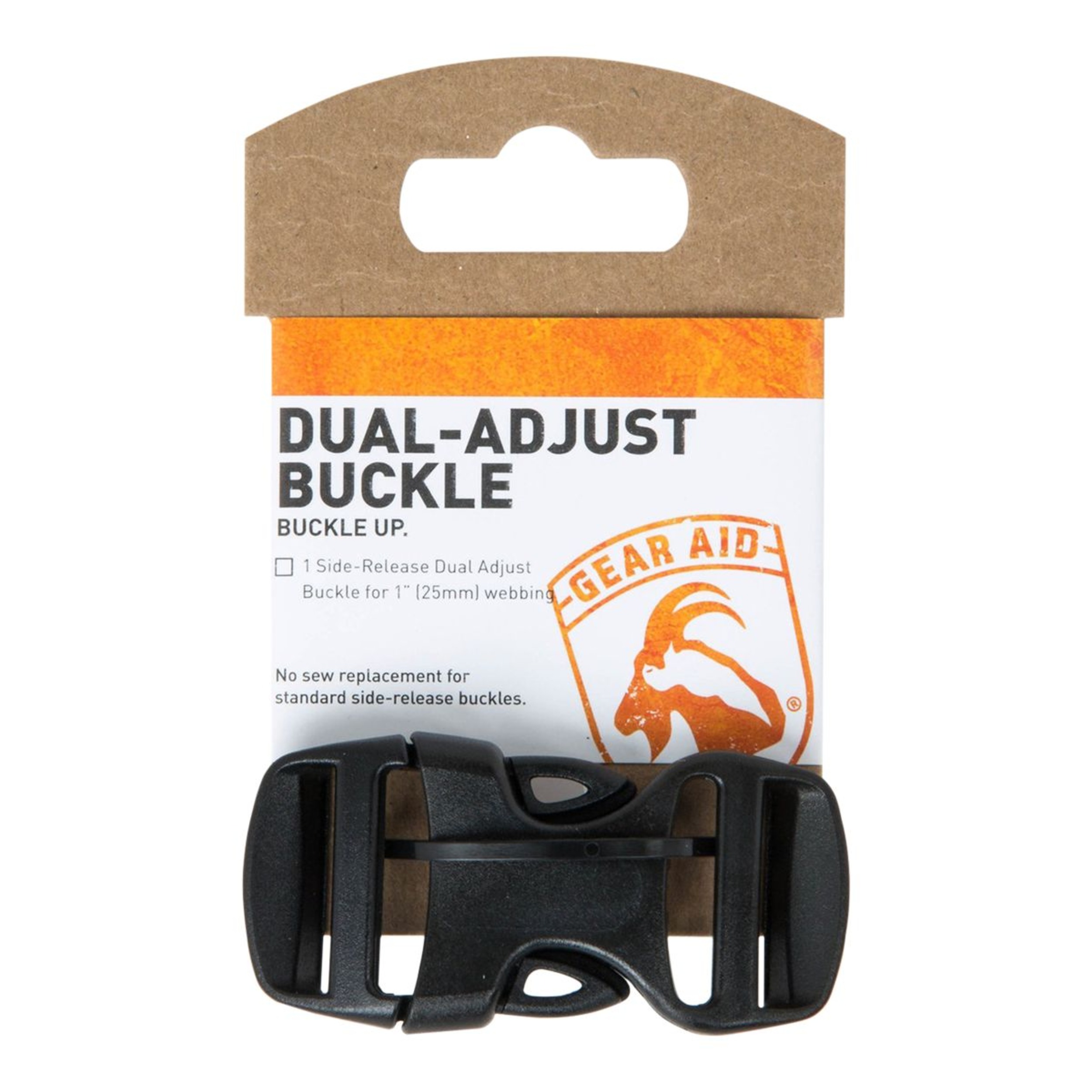 McNett Dual Adjust 1-inch Buckle Kit Front_Flat