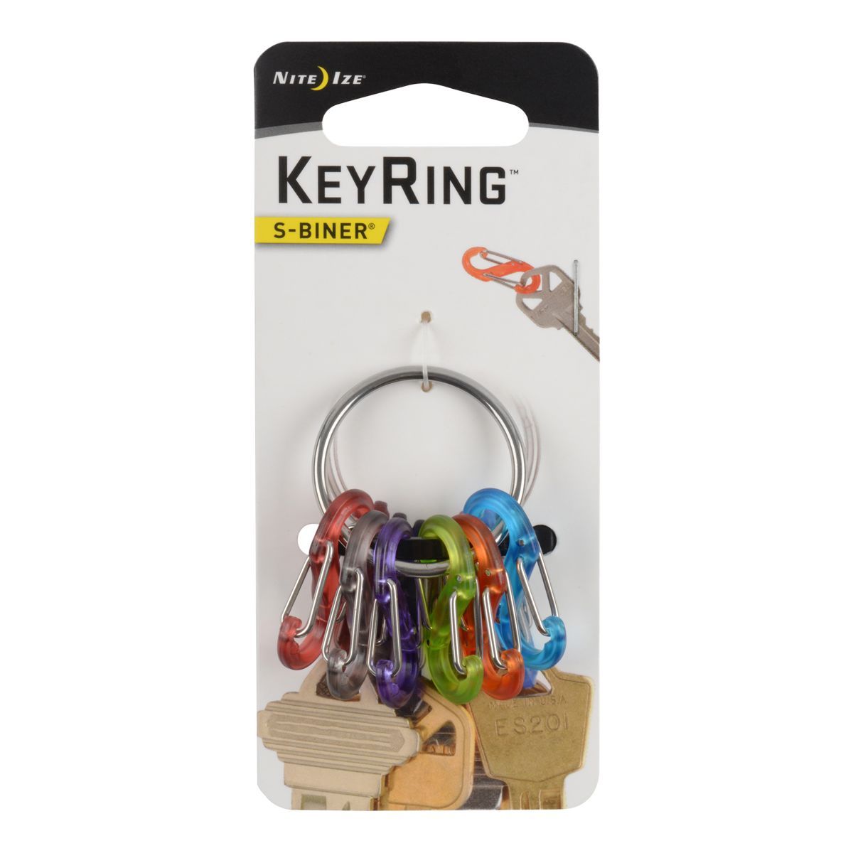 Nite Ize Keyring S-Biner Front_Flat
