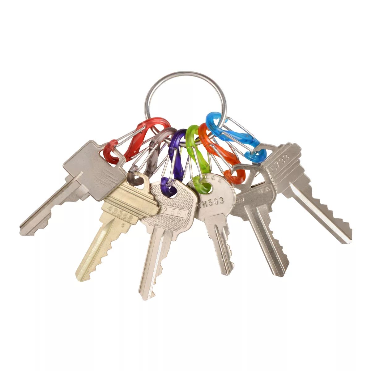 Nite Ize Keyring S-Biner Overhead_Flat