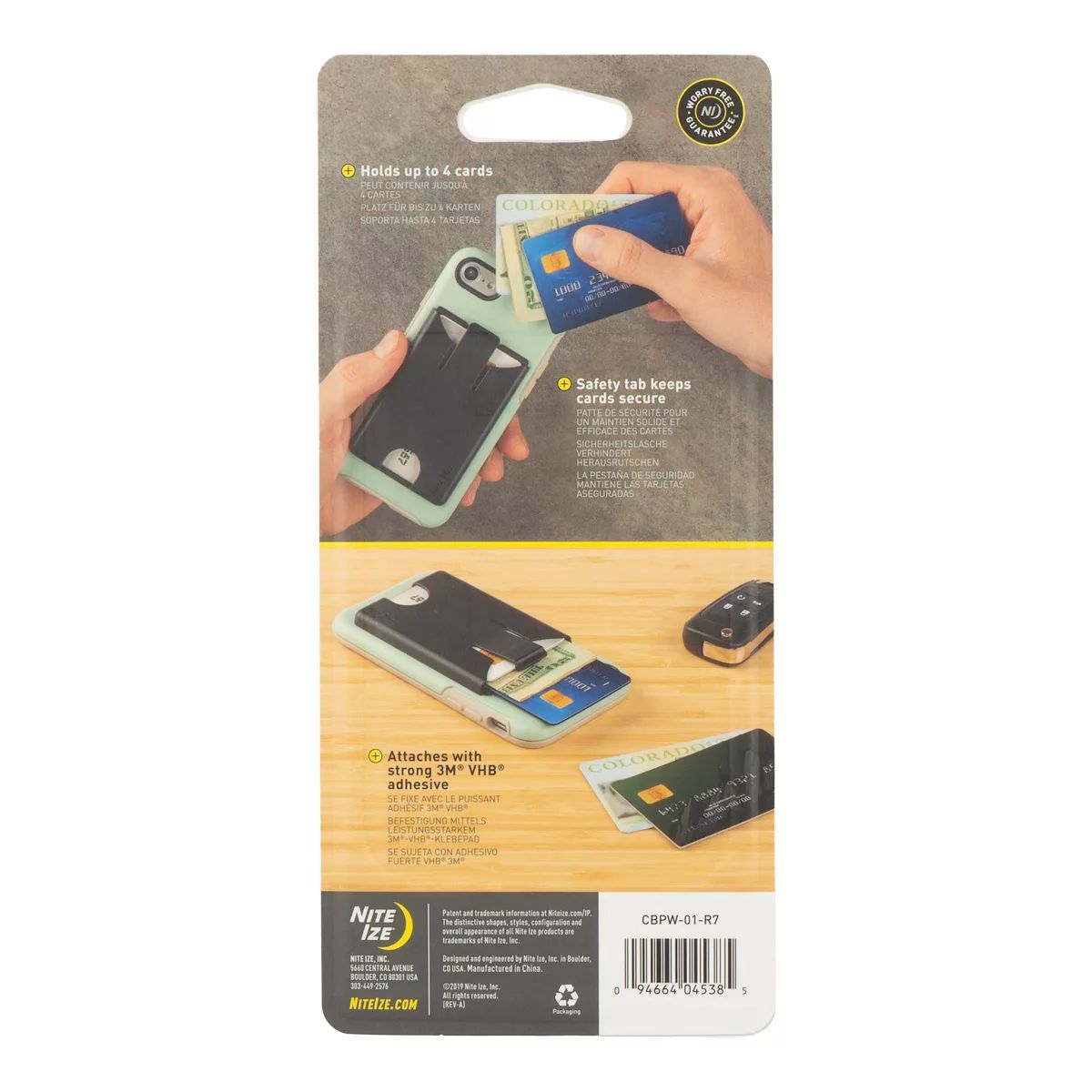 Nite Ize Cashback Phone Wallet Back_Flat