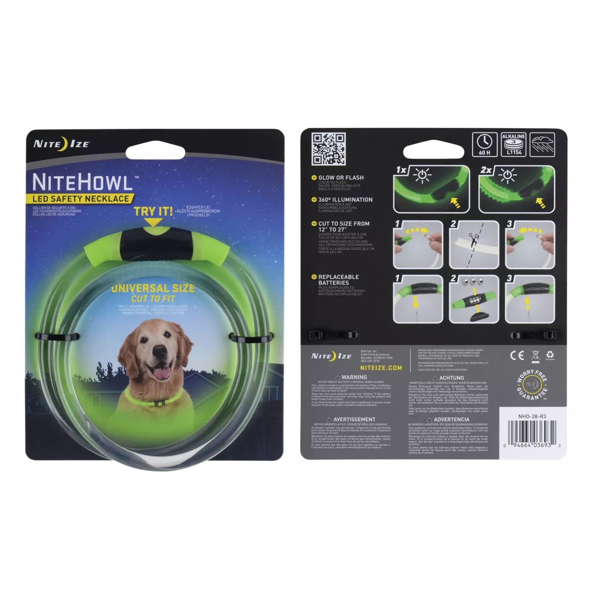 Nite Ize Nitehowl LED Safety Necklace Composite_or_Mixed