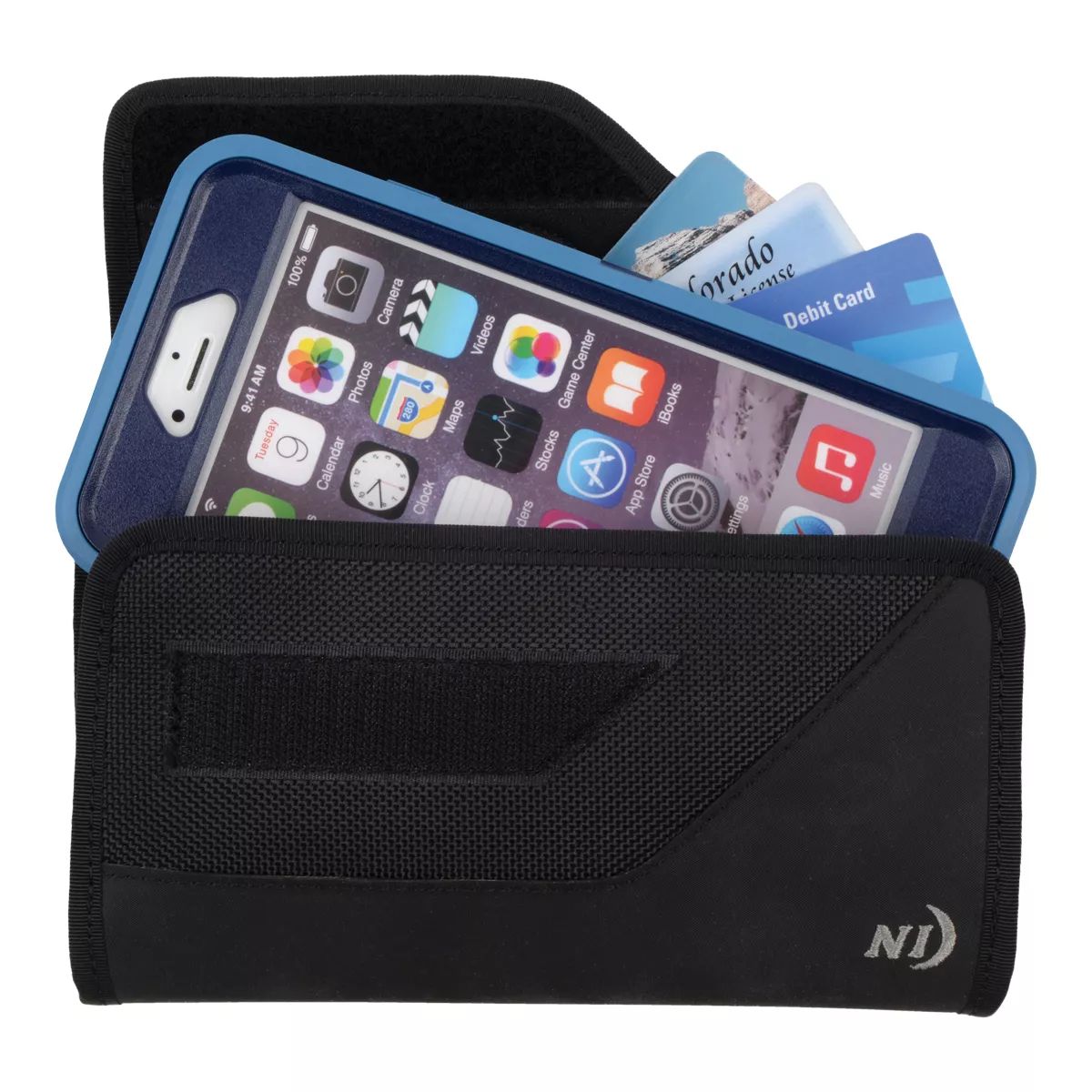 Nite Ize Clip Case Universal Holster XXL Front_Flat