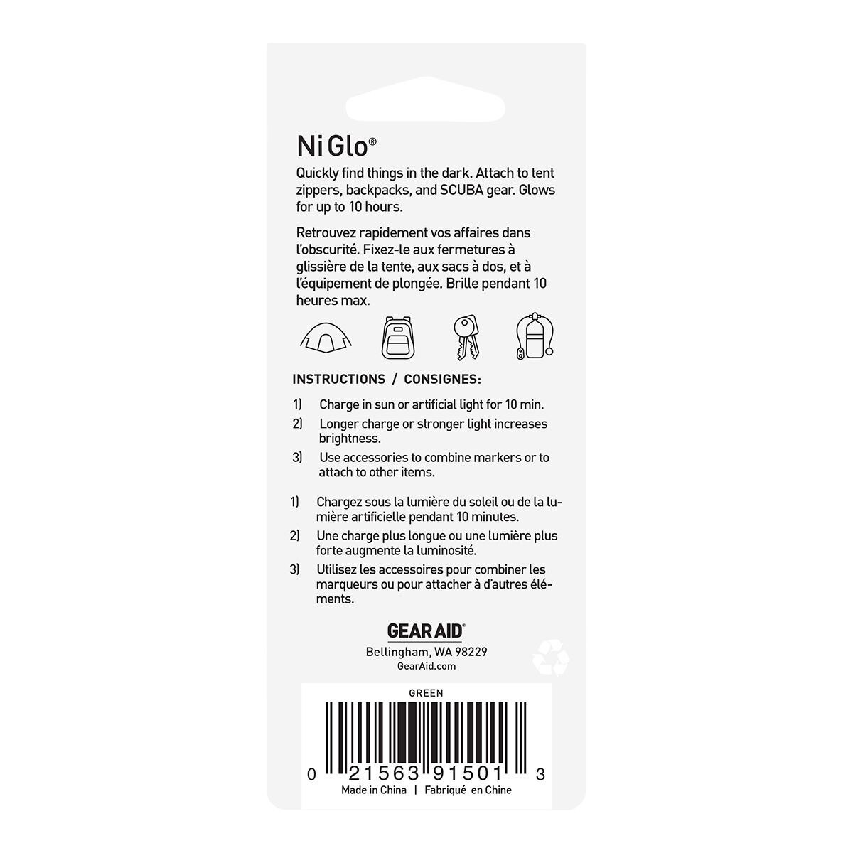 Gear Aid Ni Glo Gear Marker Back_Flat