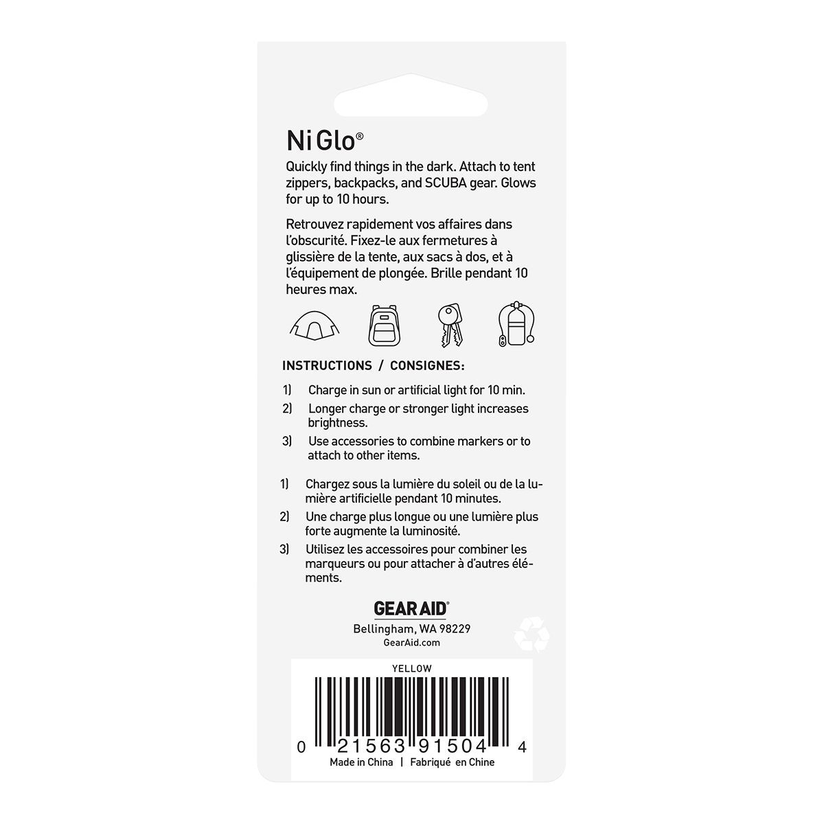 Gear Aid Ni Glo Gear Marker Back_Flat