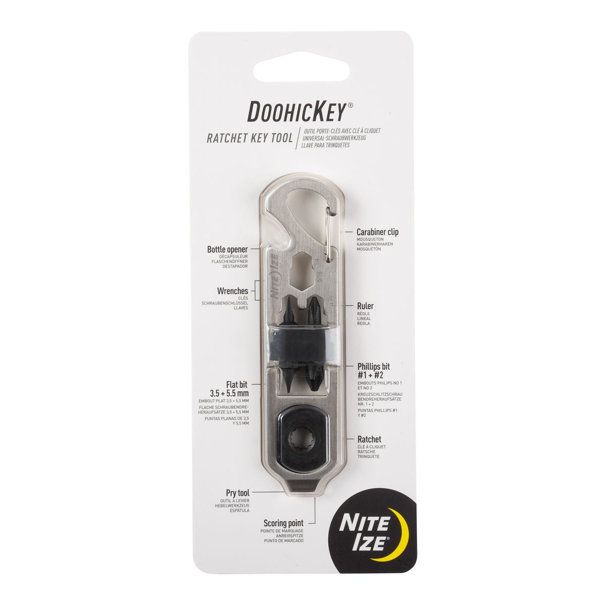 Nite Ize Doohickey Ratchet Key Tool Front_Flat