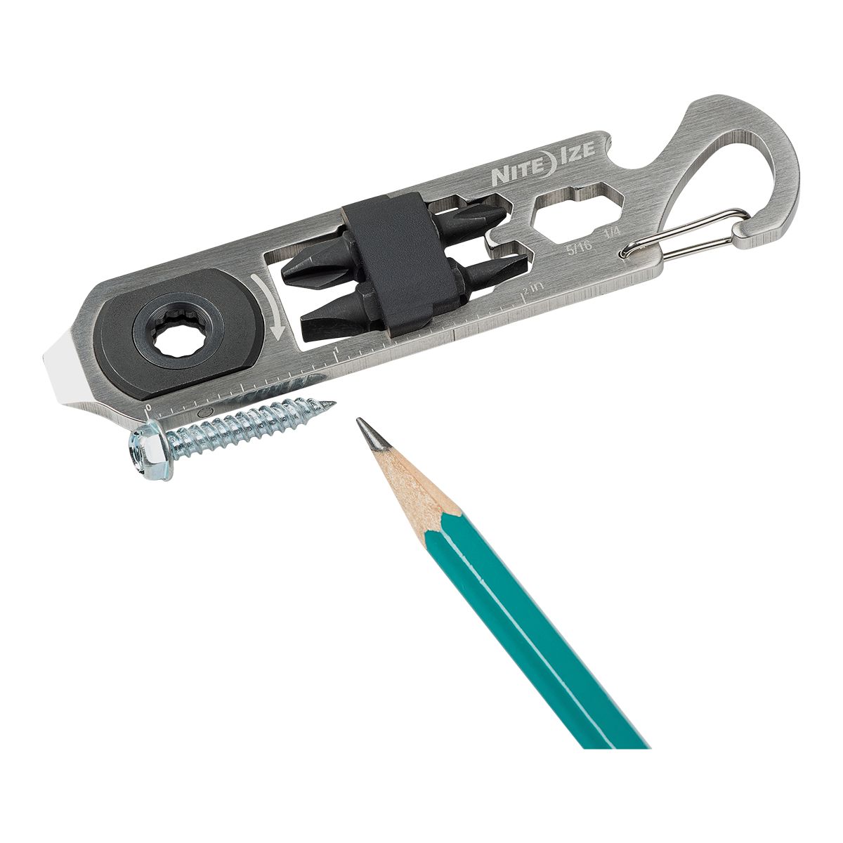 Nite Ize Doohickey Ratchet Key Tool Overhead_Flat