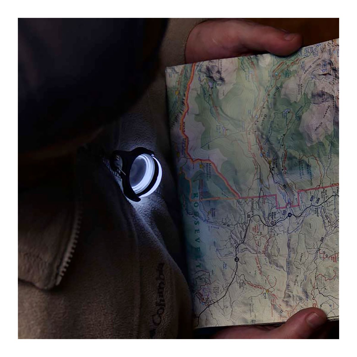 Nite Ize Moonlit LED Micro Swivel Lantern - White