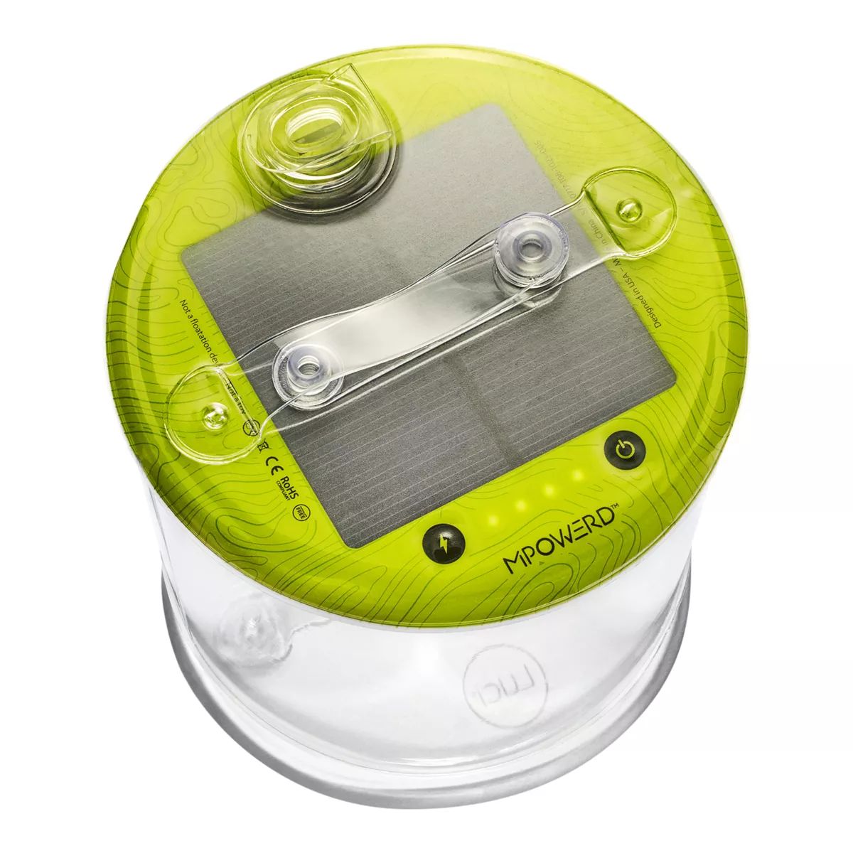 Luci Pro Series Outdoor 2.0 Inflatable Solar Light with Charging Overhead_Plunge