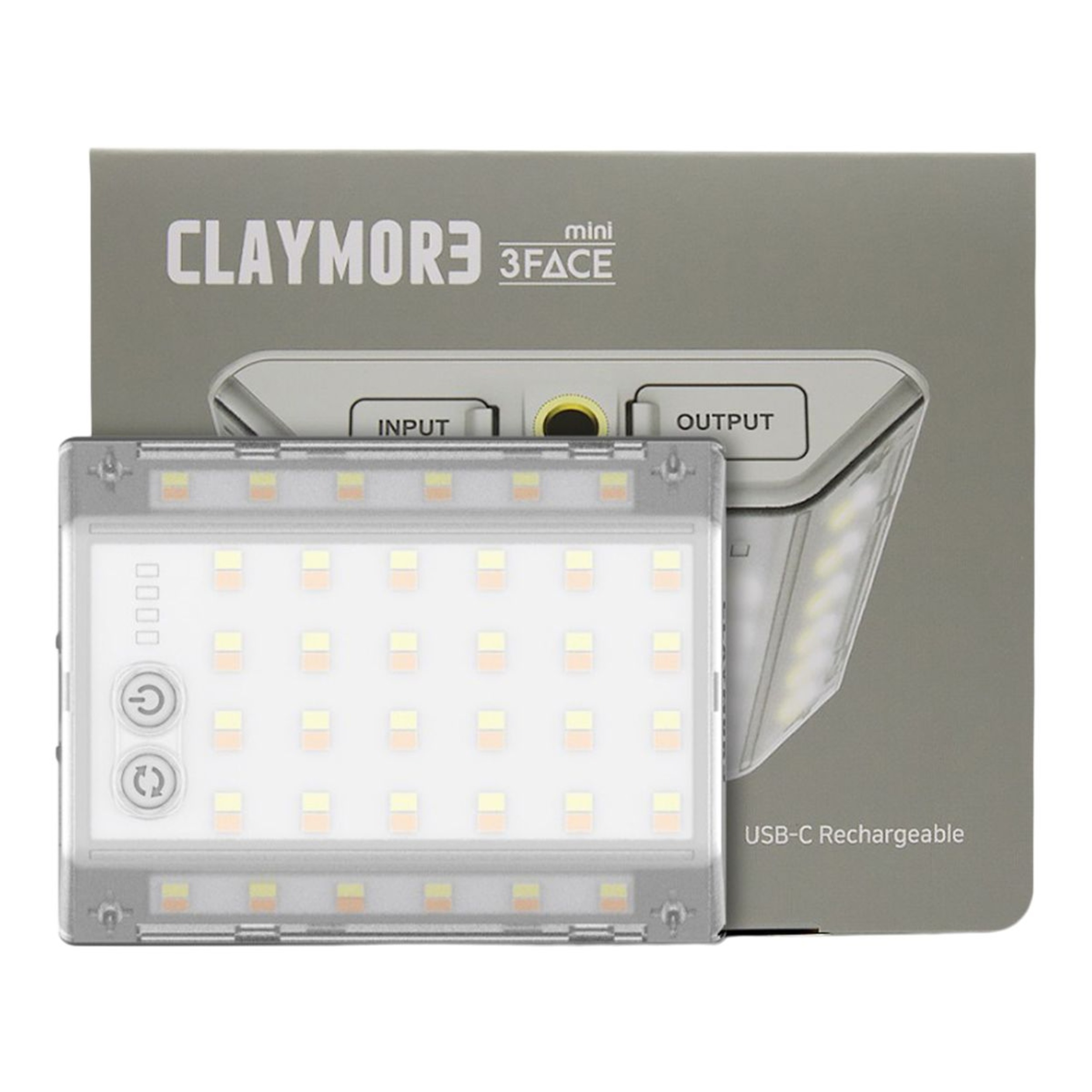 Claymore 3 Face Mini Area LED Light Front_Flat