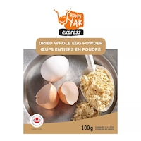 Happy Yak Dried Whole Egg Powder Front_Flat