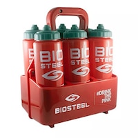 Biosteel Team Water Bottle Carrier, Holds 6 Water Bottles Front_Angled_Right
