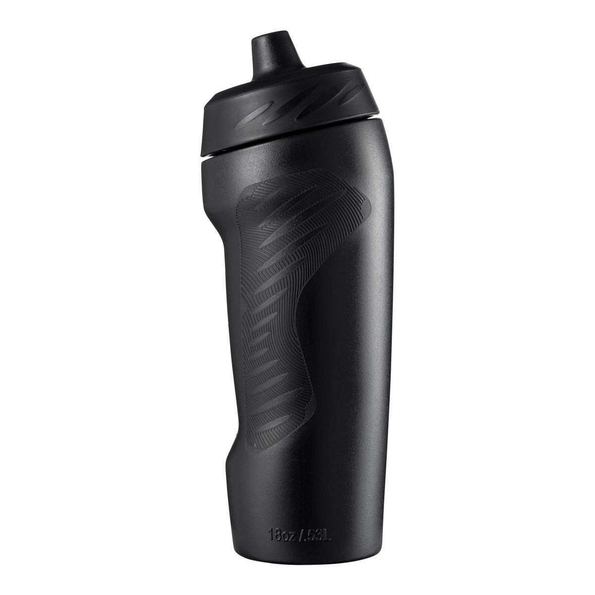 Nike Hyperfel 18 oz Water Bottle, Squeeze Top, Plastic, Leak Proof