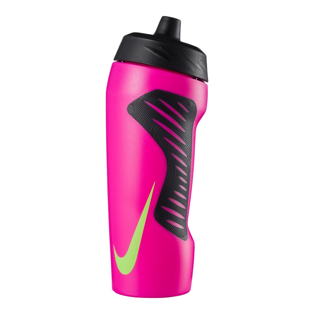Nike Hyperfuel 18 oz Water Bottle, Squeeze Top, Plastic, Leak Proof