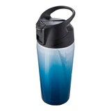 Nike Hypercharge 16 oz Water Bottle with Straw Lid Front_Angled_Left