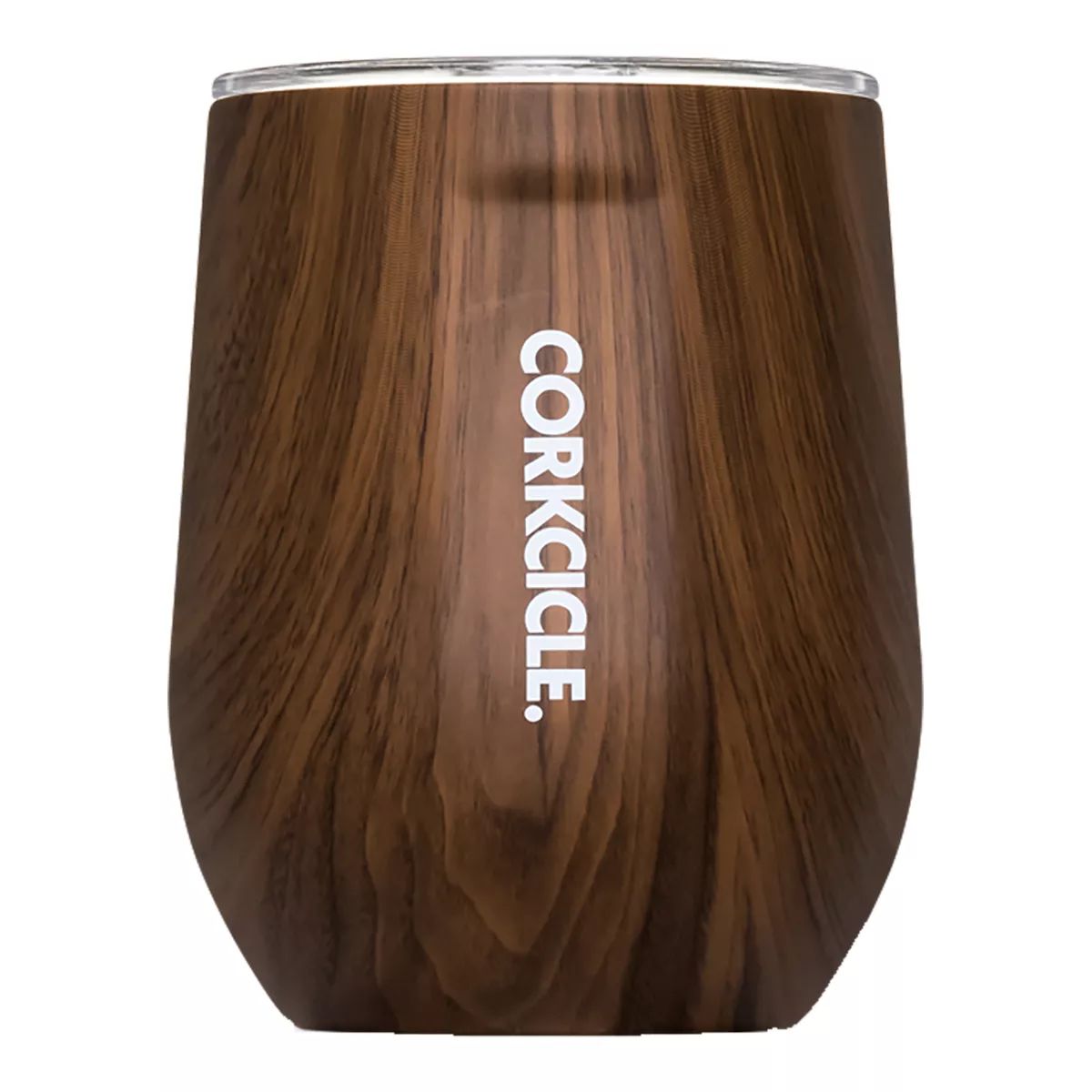Corkcicle Stemless 12 oz Wine Tumbler, Sliding Lid, Insulated Stainless Steel