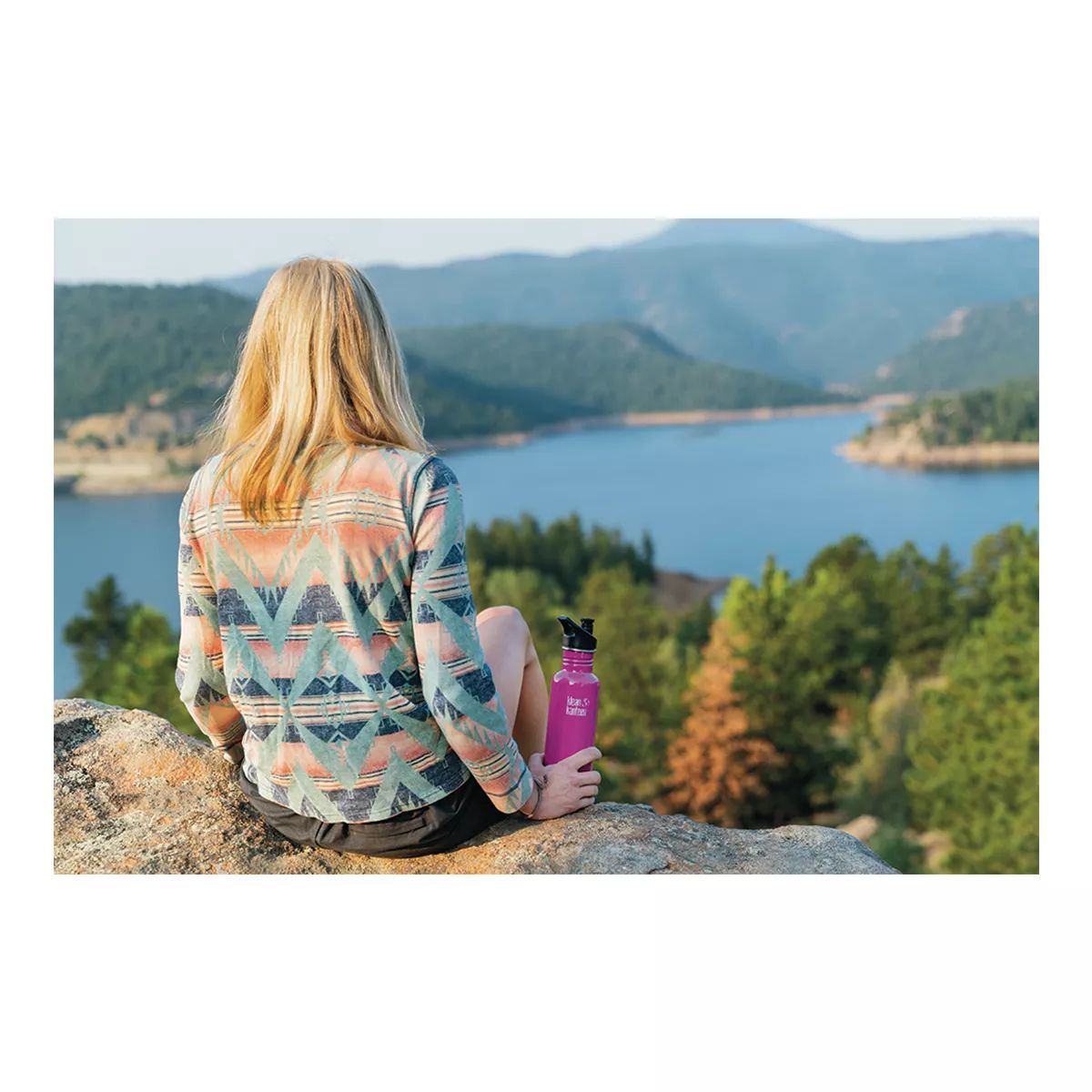 Klean Kanteen Classic 27 oz Water Bottle with Sport Cap